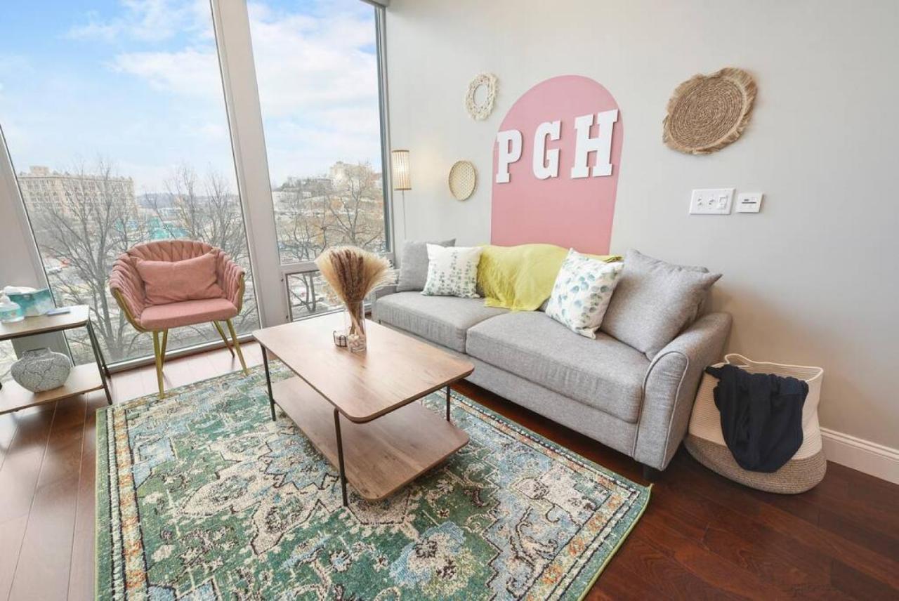 Hostwise Stays - The Washington At Chatham - Free Parking, Private Gym, Skyline Views! Pittsburgh Ngoại thất bức ảnh